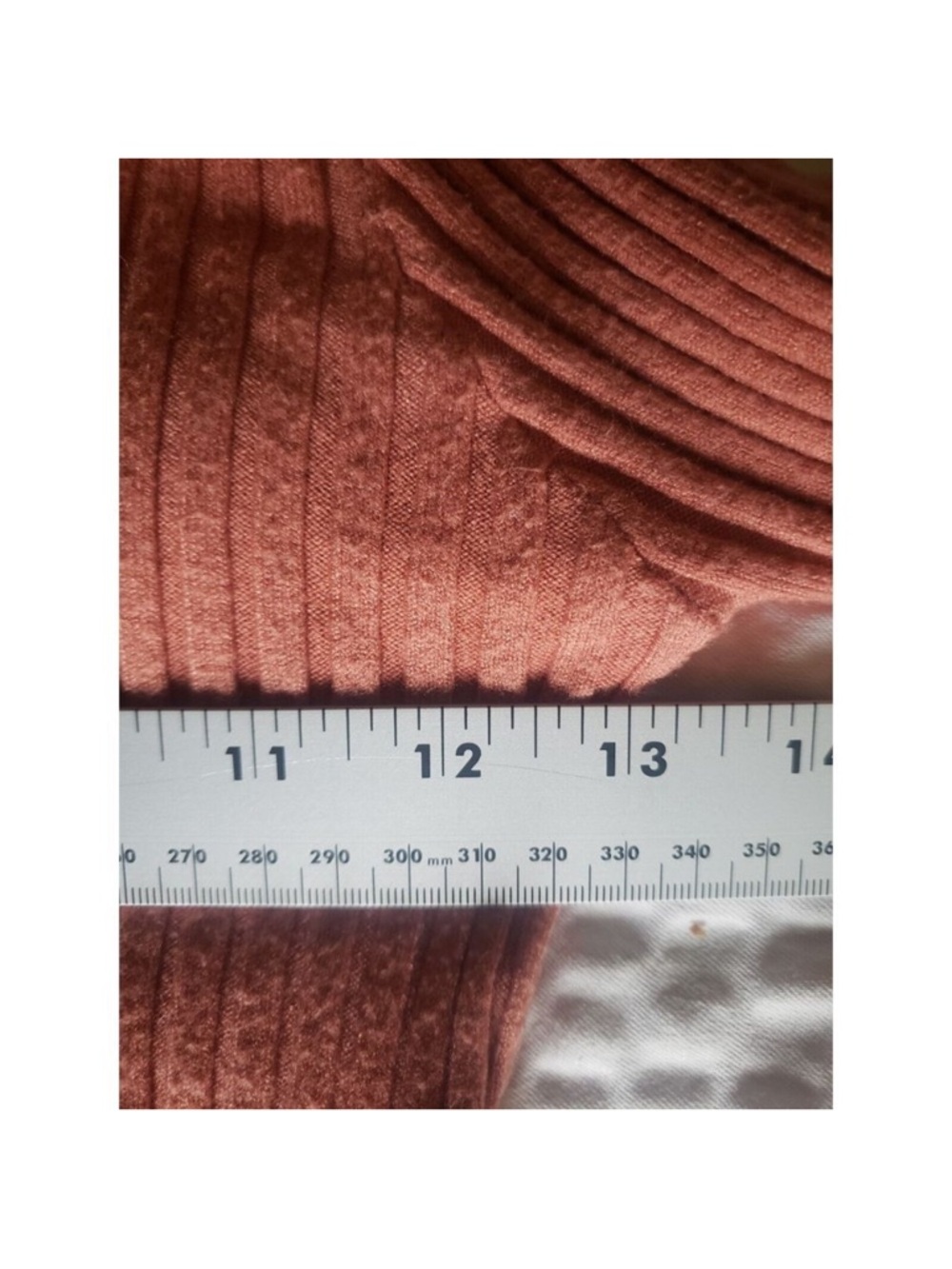 Altar'd State Rust Pink Ribbed Zip-Front Cropped Cardigan Medium - Picture 7 of 8